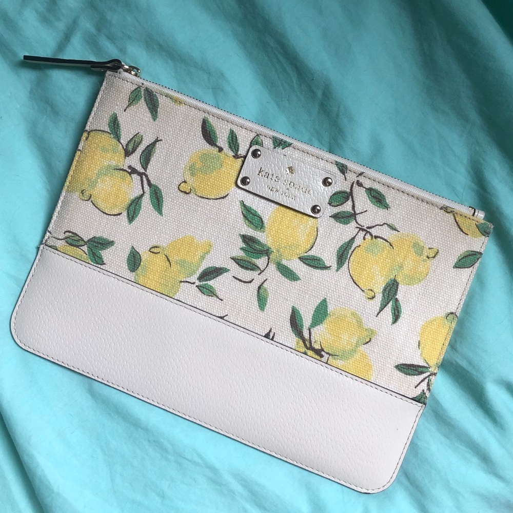 Kate Spade Lemon Clutch